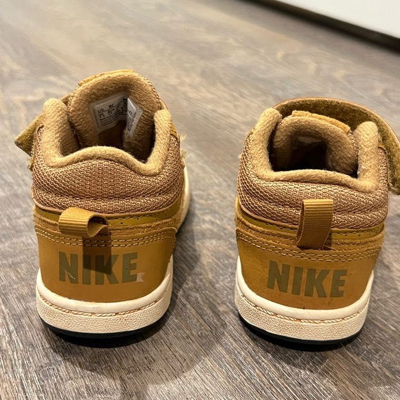 Nike Court Borough Mid Wheat Sneakers - Picture 7 of 8